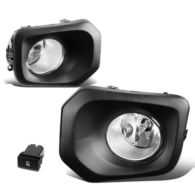 D-Motoring - Fog Lights - W / Switch - Clear Lens - Plug-n-Play - Pair - 2016 Toyota Tacoma - 1