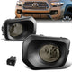 Smoked Lens Fog Lights w/ Switch + Wiring Harness <br> 16-23Toyota Tacoma