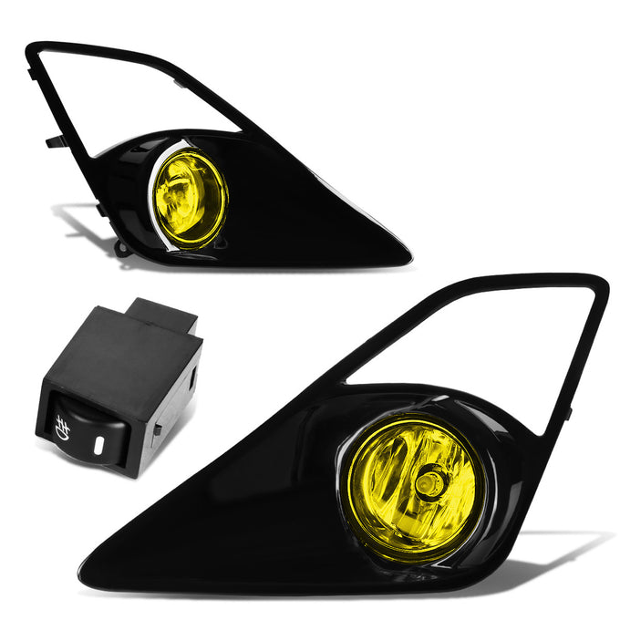 D-Motoring - Fog Lights - W / Switch - Amber Lens - Plug-n-Play - Pair - 13-16 Scion FRS - 1