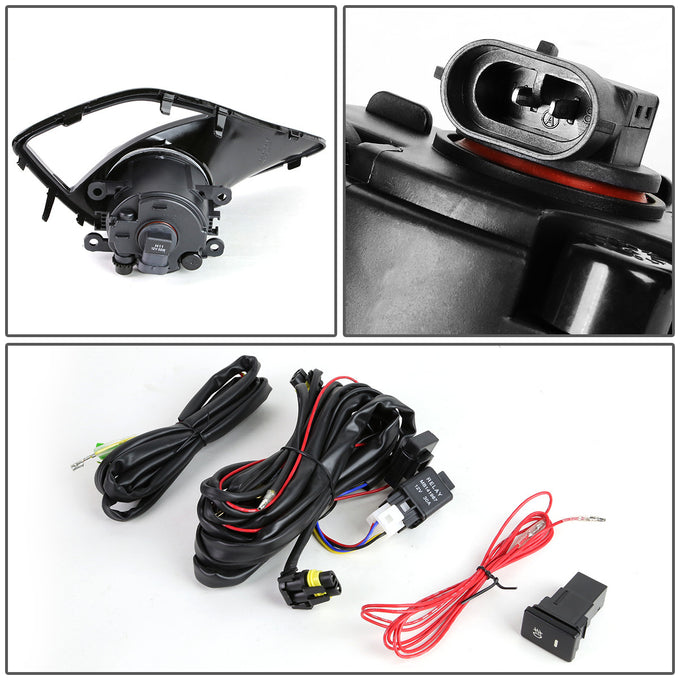 D-Motoring - Fog Lights - W / Switch - Amber Lens - Plug-n-Play - Pair - 13-16 Scion FRS - 4