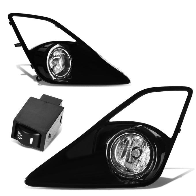 D-Motoring - Fog Lights - W / Switch - Clear Lens - Plug-n-Play - Pair - 13-16 Scion FRS - 1