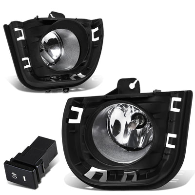 D-Motoring - Fog Lights - W / Switch - Clear Lens - Plug-n-Play - Pair - 14-16 Scion TC - 1
