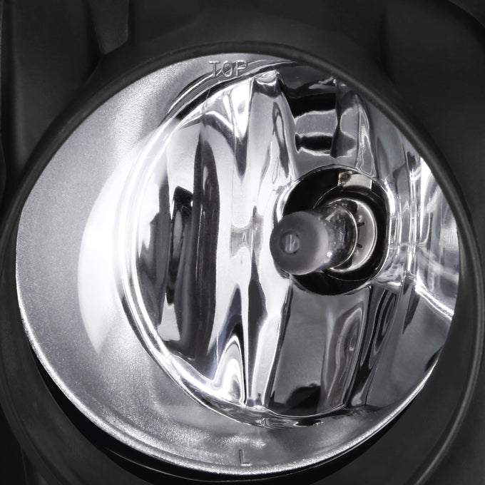 D-Motoring - Fog Lights - W / Switch - Clear Lens - Plug-n-Play - Pair - 14-16 Scion TC - 2