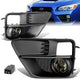 Smoked Lens Fog Lights w/ Switch + Wiring Harness <br>15-17 Subaru WRX STI