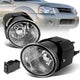 Clear Lens Fog Lights w/ Switch + Wiring Harness <br>00-04 Nissan Sentra Frontier Xterra