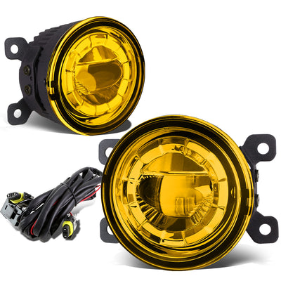 D-Motoring - Fog Lights - LED - Amber Lens - Projector - Plug-n-Play - Pair - Nissan Murano Verse / Juke / Quest - 1