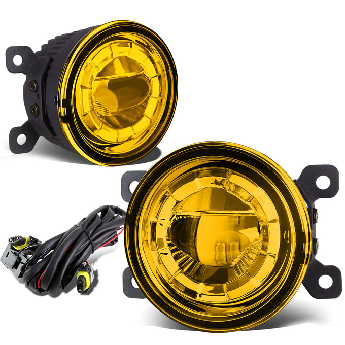D-Motoring - Fog Lights - LED - Amber Lens - Projector - Plug-n-Play - Pair - Nissan Murano Verse / Juke / Quest - 1