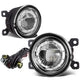 D-Motoring - Fog Lights - LED - Clear Lens - Projector - Plug-n-Play - Pair - Nissan Murano Verse / Juke / Quest - 1