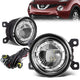LED Projector Fog Lights w/ Wiring Harness <br>12-14 Acura TL Honda CR-V