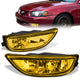 D-Motoring - Fog Lights - Amber Lens - Plug-n-Play - Pair - 01-02 Toyota Corolla - 1