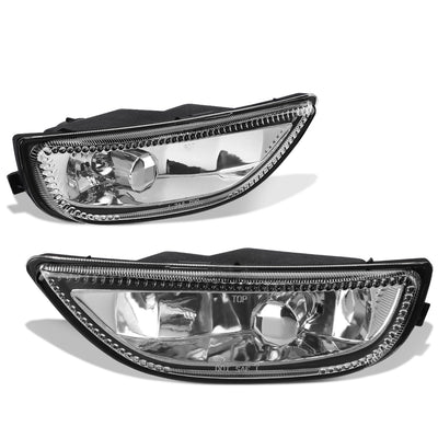 D-Motoring - Fog Lights - Clear Lens - Plug-n-Play - Pair - 01-02 Toyota Corolla - 1