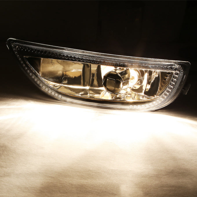 D-Motoring - Fog Lights - Clear Lens - Plug-n-Play - Pair - 01-02 Toyota Corolla - 2