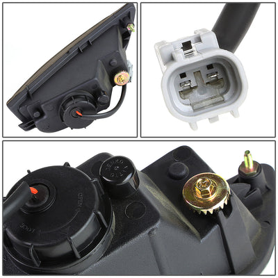 D-Motoring - Fog Lights - Smoked Lens - Plug-n-Play - Pair - 01-02 Toyota Corolla - 4