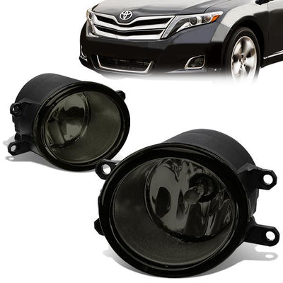 Smoked Lens Fog Lights w/ Bulbs <br>07-13 Toyota Camry, 11-14 Lexus IS250 IS350