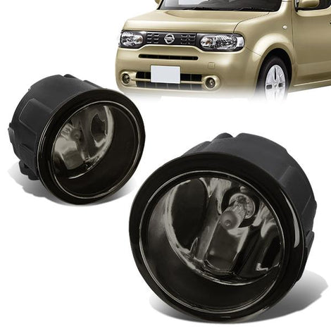 Smoked Lens Fog Lights w/ Bulbs <br>09-14 Nissan Cube Murano