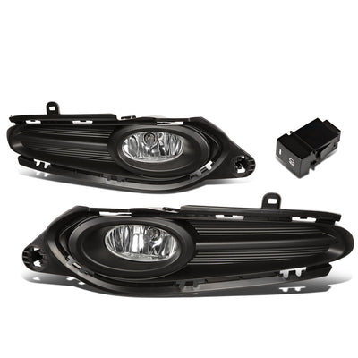 D-Motoring - Fog Lights - W / Switch - Clear Lens - Plug-n-Play - Pair - 16-18 Honda HR-V - 1