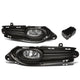 D-Motoring - Fog Lights - W / Switch - Clear Lens - Plug-n-Play - Pair - 16-18 Honda HR-V - 1