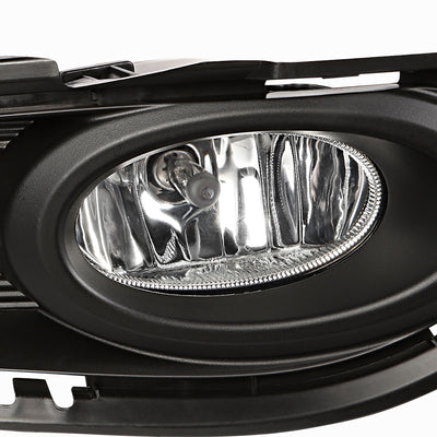 D-Motoring - Fog Lights - W / Switch - Clear Lens - Plug-n-Play - Pair - 16-18 Honda HR-V - 2