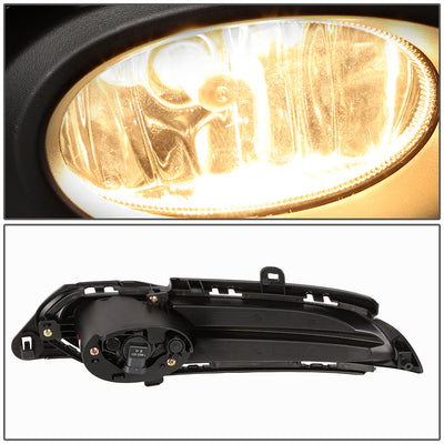 D-Motoring - Fog Lights - W / Switch - Clear Lens - Plug-n-Play - Pair - 16-18 Honda HR-V - 3