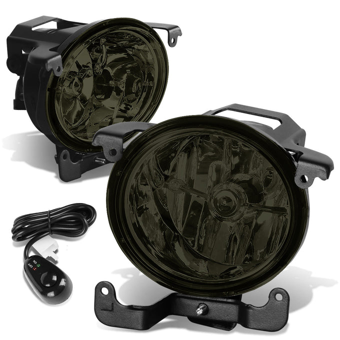 D-Motoring - Fog Lights - W / Switch - Smoked Lens - Plug-n-Play - Pair - Sedan / Hatchback - 1