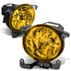 D-Motoring - Fog Lights - Amber Lens - Plug-n-Play - Pair - Sedan / Hatchback - 1