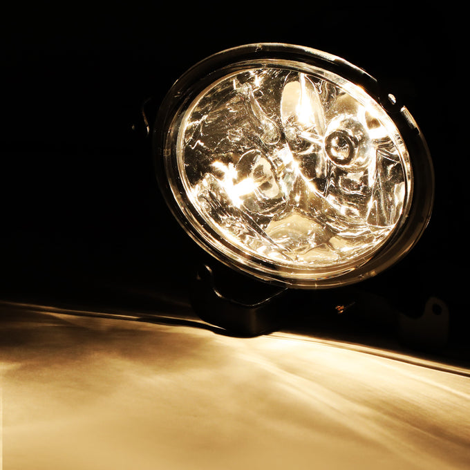 D-Motoring - Fog Lights - Amber Lens - Plug-n-Play - Pair - Sedan / Hatchback - 2