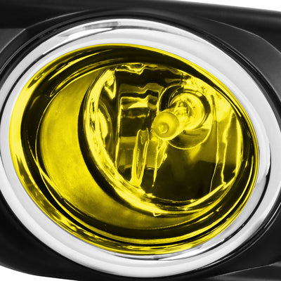 D-Motoring - Fog Lights - W / Switch - Amber Lens - Plug-n-Play - Pair - 14-16 Nissan Rogue - 2