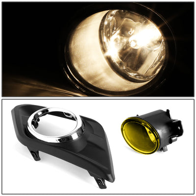 D-Motoring - Fog Lights - W / Switch - Amber Lens - Plug-n-Play - Pair - 14-16 Nissan Rogue - 3