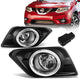 Clear Lens Fog Lights w/ Switch + Wiring Harness <br>14-16 Nissan Rogue