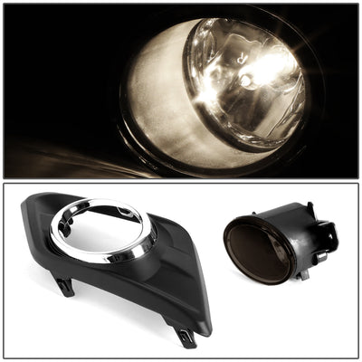 D-Motoring - Fog Lights - W / Switch - Smoked Lens - Plug-n-Play - Pair - 14-16 Nissan Rogue - 3