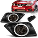 Smoked Lens Fog Lights w/ Switch + Wiring Harness <br>14-16 Nissan Rogue