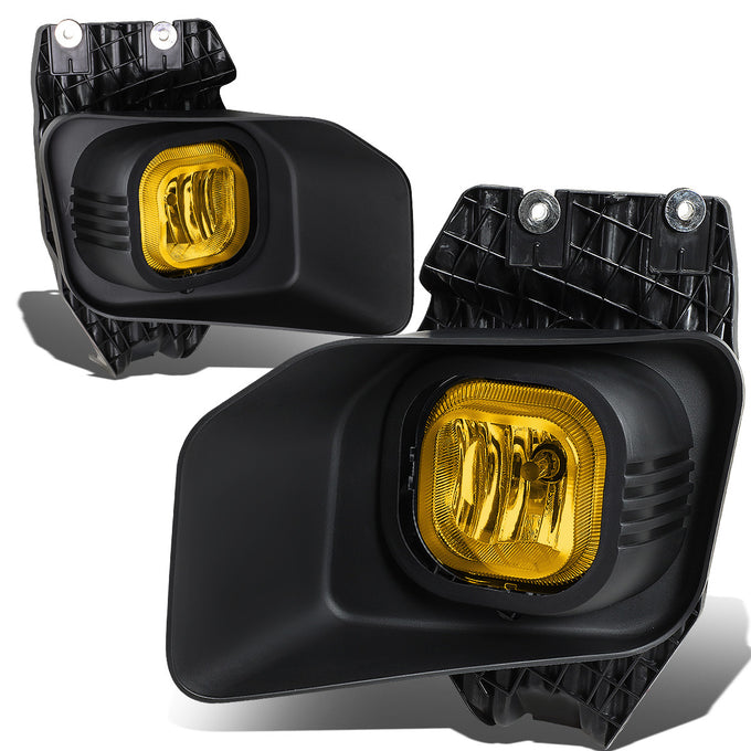 D-Motoring - Fog Lights - Amber Lens - Plug-n-Play - Pair - Ford F-250 / 350 / 450 / 550 Super Duty - 1
