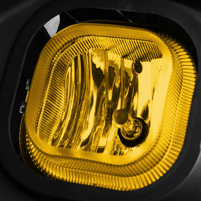 D-Motoring - Fog Lights - Amber Lens - Plug-n-Play - Pair - Ford F-250 / 350 / 450 / 550 Super Duty - 3