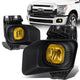 Amber Lens Fog Lights w/ Switch + Wiring Harness <br>11-16 Ford F250 F350 F450 F550 Super Duty
