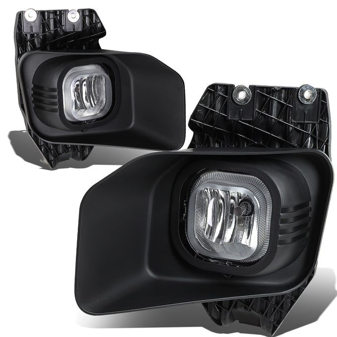 D-Motoring - Fog Lights - Clear Lens - Plug-n-Play - Pair - Ford F-250 / 350 / 450 / 550 Super Duty - 1
