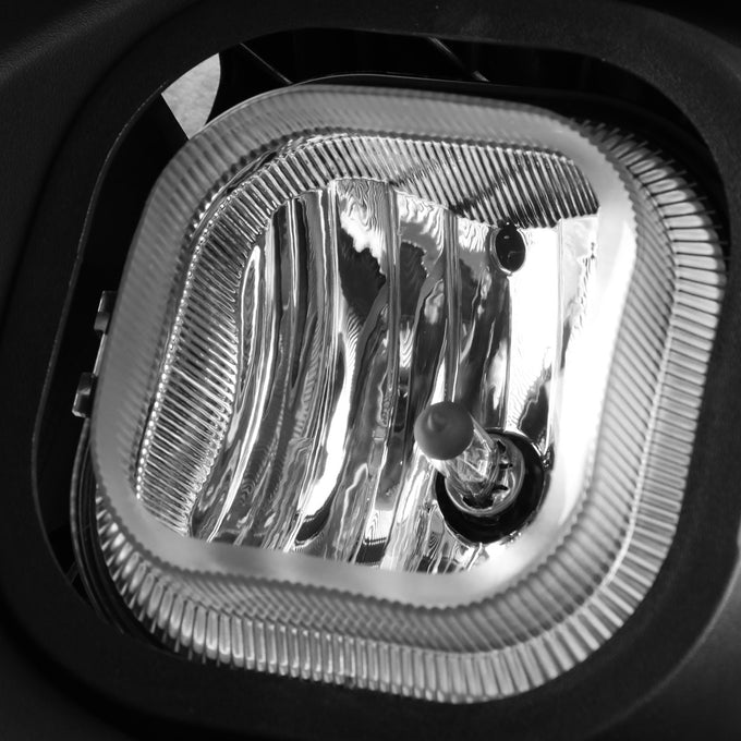 D-Motoring - Fog Lights - Clear Lens - Plug-n-Play - Pair - Ford F-250 / 350 / 450 / 550 Super Duty - 3