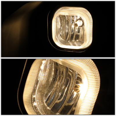 D-Motoring - Fog Lights - Clear Lens - Plug-n-Play - Pair - Ford F-250 / 350 / 450 / 550 Super Duty - 2