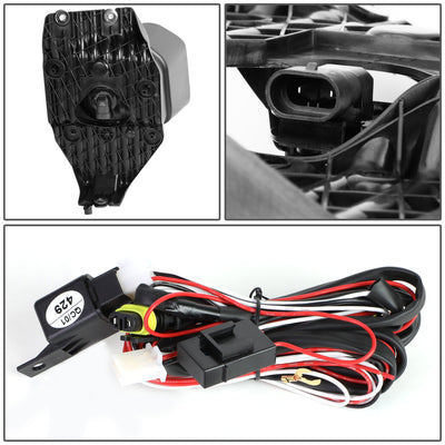 D-Motoring - Fog Lights - Smoked Lens - Plug-n-Play - Pair - Ford F-250 / 350 / 450 / 550 Super Duty - 4