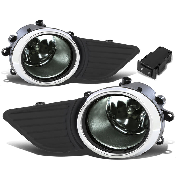 D-Motoring - Fog Lights - W / Switch - Smoked Lens - Plug-n-Play - Pair - 11-17 Toyota Sienna - 1