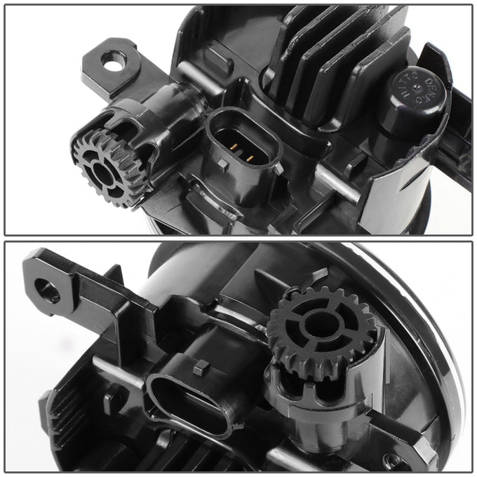 D-Motoring - Fog Lights - LED - Clear Lens - Plug-n-Play - Pair - Suzuki Grand Vitara Models / SX4 4Dr Sedan - 4