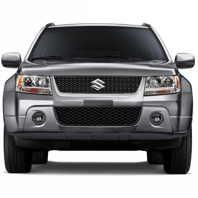 D-Motoring - Fog Lights - LED - Clear Lens - Plug-n-Play - Pair - Suzuki Grand Vitara Models / SX4 4Dr Sedan - 5