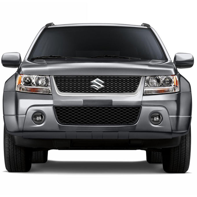 D-Motoring - Fog Lights - LED - Clear Lens - Plug-n-Play - Pair - Suzuki Grand Vitara Models / SX4 4Dr Sedan - 5