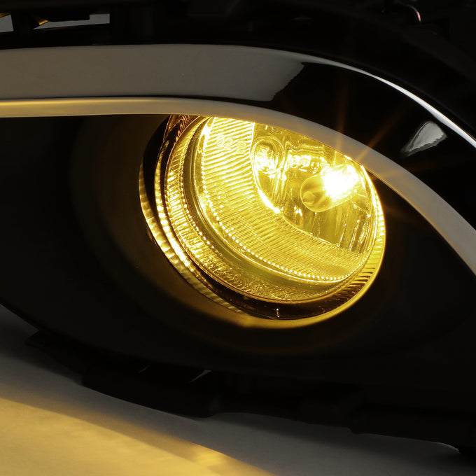 D-Motoring - Fog Lights - W / Switch - Clear Lens - Plug-n-Play - Pair - 14-16 Mazda 6 - 2