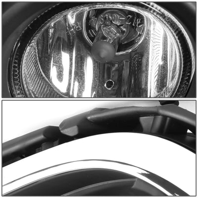D-Motoring - Fog Lights - W / Switch - Clear Lens - Plug-n-Play - Pair - 14-16 Mazda 6 - 3