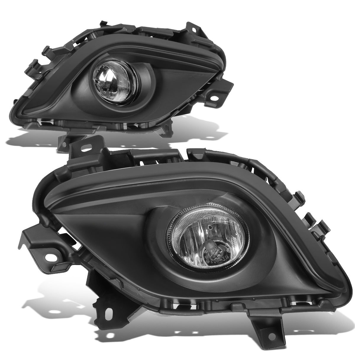 D-Motoring - Fog Lights - W / Switch - Clear Lens - Plug-n-Play - Pair - 14-16 Mazda 6 - 1