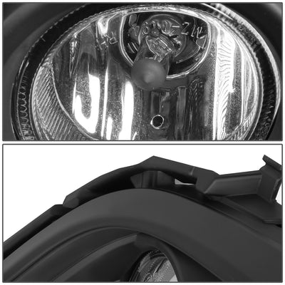 D-Motoring - Fog Lights - W / Switch - Clear Lens - Plug-n-Play - Pair - 14-16 Mazda 6 - 3
