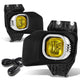 D-Motoring - Fog Lights - W / Switch - Amber Lens - Plug-n-Play - Pair - Ford F-250 / 350 / 450 / 550 Super Duty - 1