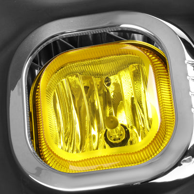 D-Motoring - Fog Lights - W / Switch - Amber Lens - Plug-n-Play - Pair - Ford F-250 / 350 / 450 / 550 Super Duty - 3