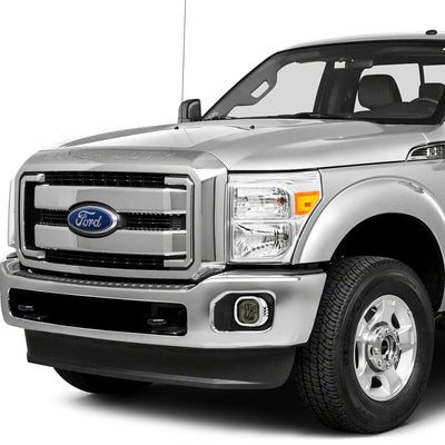 D-Motoring - Fog Lights - W / Switch - Smoked Lens - Plug-n-Play - Pair - Ford F-250 / 350 / 450 / 550 Super Duty - 5