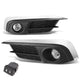 D-Motoring - Fog Lights - W / Switch - Clear Lens - Plug-n-Play - Pair - 2016 Honda Civic - 1